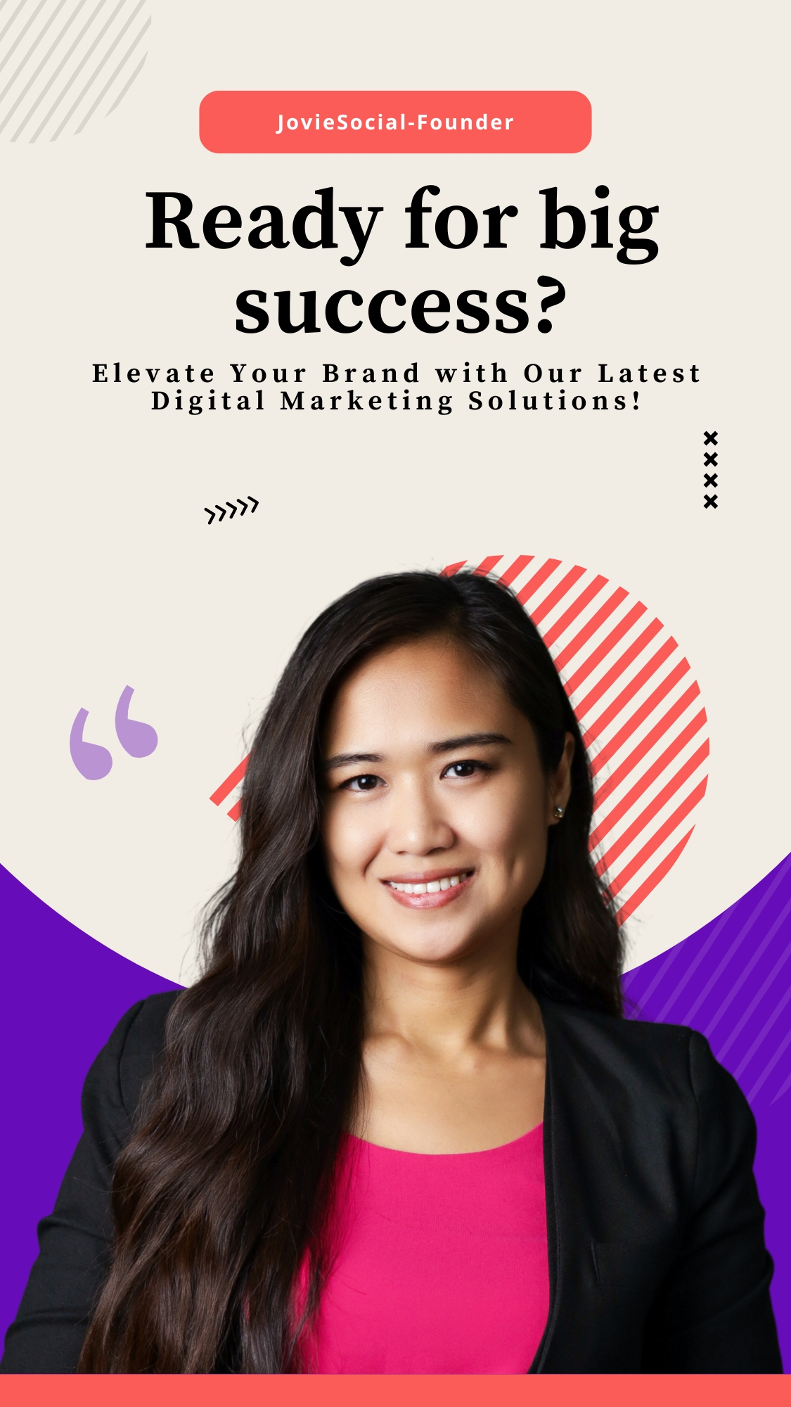 Founder of JovieSocial, a full-service digital marketing services company